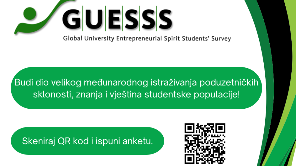 GUESSS 2025 - Istraživanje poduzetničkih sklonosti, znanja i vještina studenata